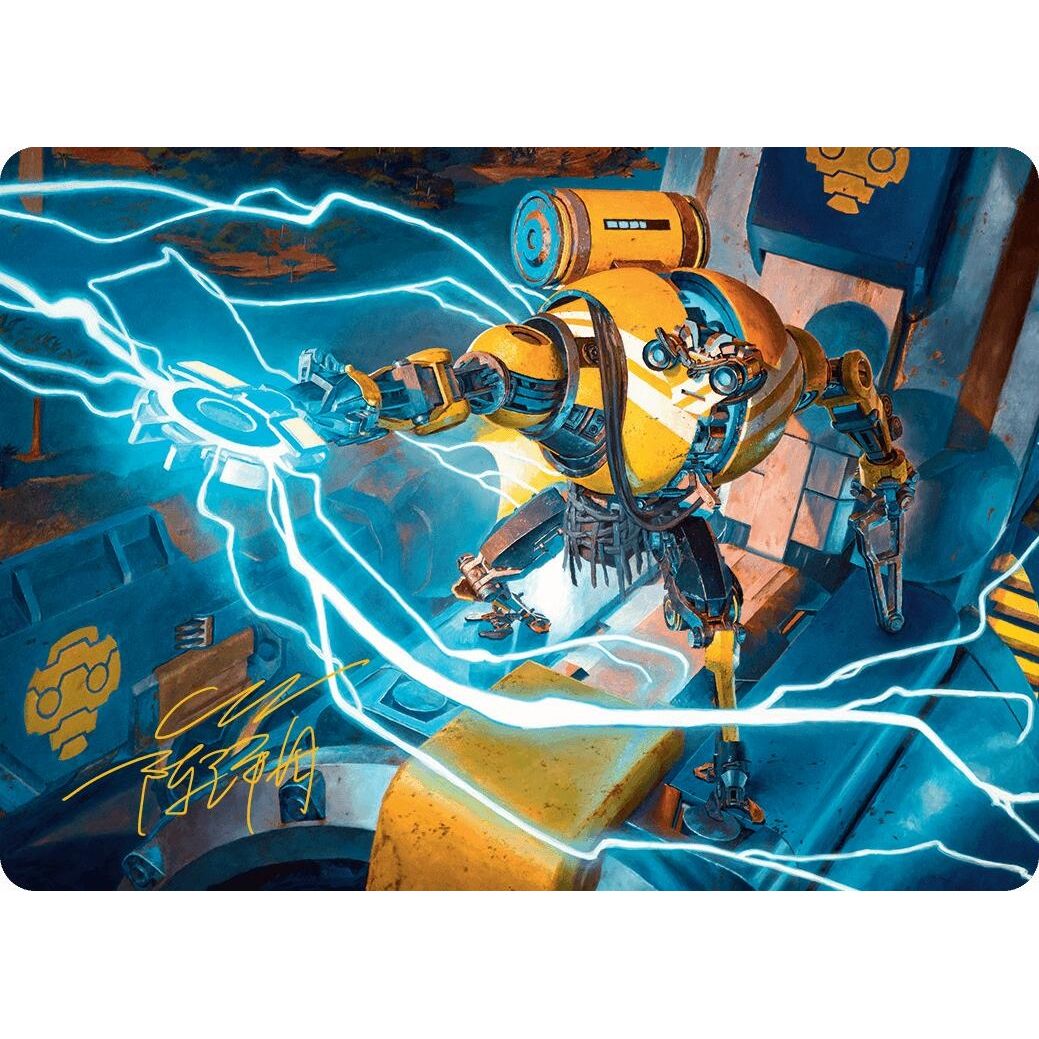 Image for Mendicant Core, Guidelight Art Card (12/54) (Gold-Stamped Signature) (12) (AADFT) - Magic: The Gathering