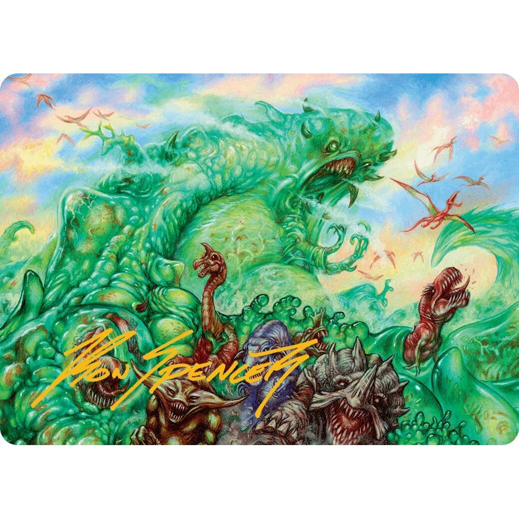 Image for Mimeoplasm, Revered One Art Card (Gold-Stamped Signature) (28) (AADFT) - Magic: The Gathering