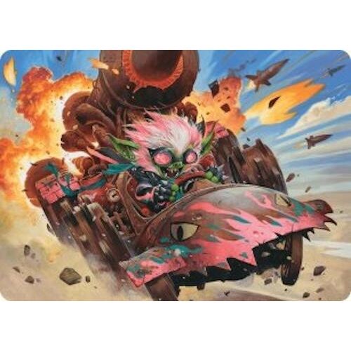 Image for Redshift, Rocketeer Chief Art Card (13) (AADFT) - Magic: The Gathering