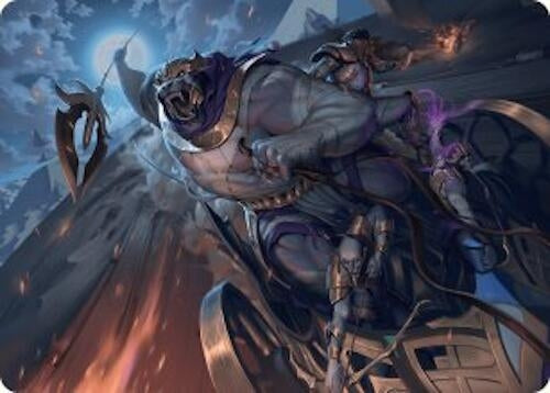 Image for Zahur, Glory's Past Art Card (10) - Magic: The Gathering