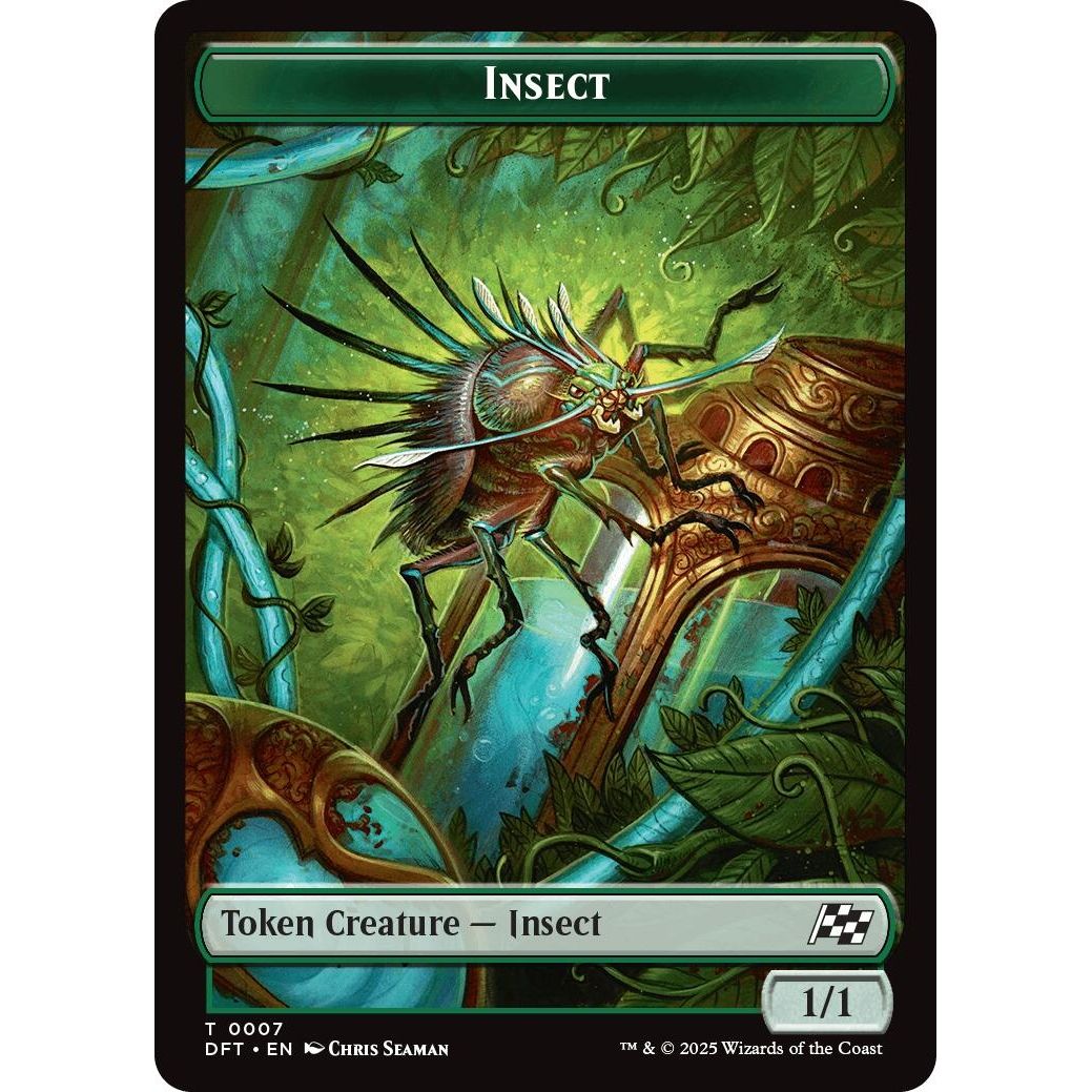 Image for Insect // Elephant Double-Sided Token (7 // 6) (DFT) - Magic: The Gathering
