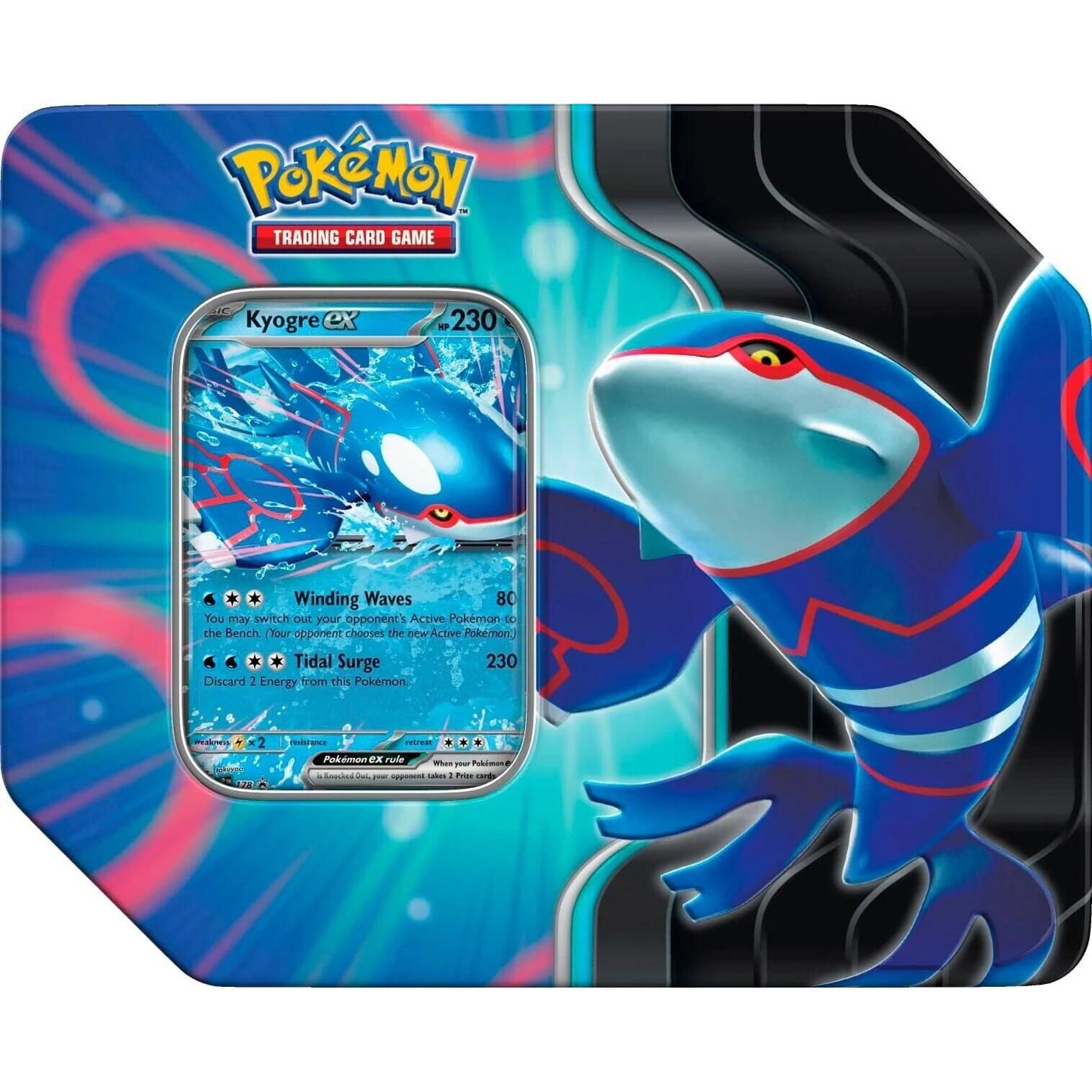 Image for Azure Legends Tin [Kyogre ex] - Pokemon