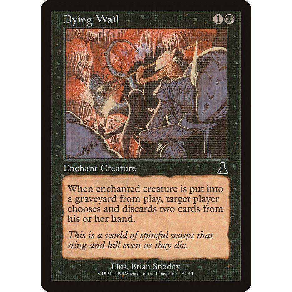 Image for Dying Wail (58) (UDS) - Magic: The Gathering