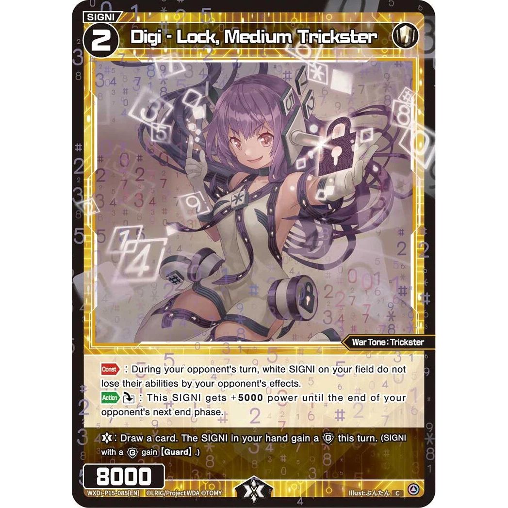 Image for Digi - Lock, Medium Trickster (WXDi-P15-085[EN]) (WXDi-P15) - WIXOSS