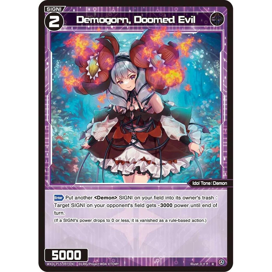 Image for Demogorn, Doomed Evil (WXDi-P15-097[EN]) (WXDi-P15) - WIXOSS