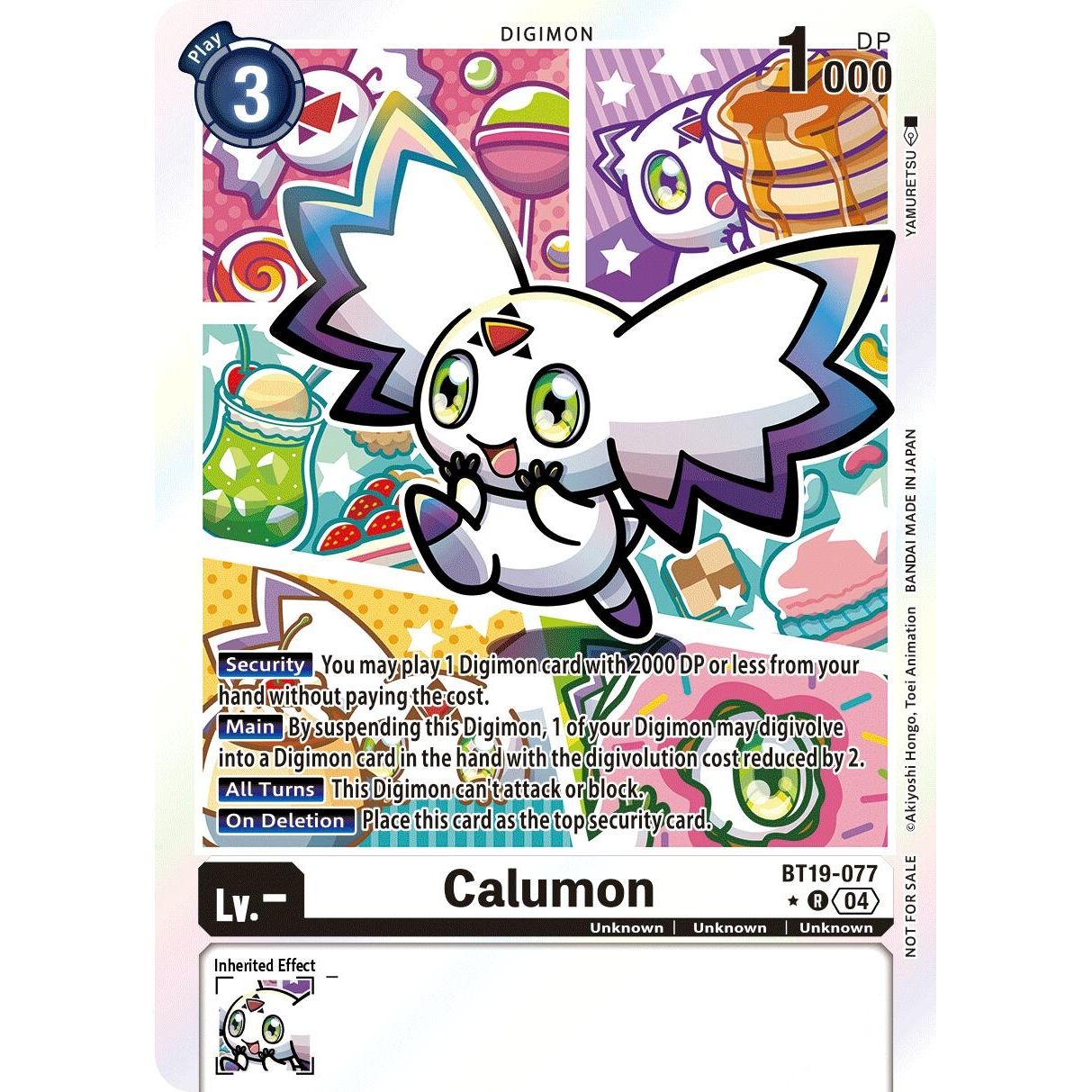 Image for Calumon (Release Special Booster 2.5: Box Promotion Pack) (BT19-077 R) (BT19-20) - Digimon Card Game
