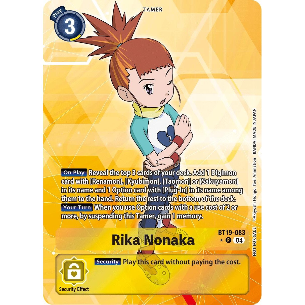 Image for Rika Nonaka (Release Special Booster 2.5: Box Promotion Pack) (BT19-083 R) (BT19-20) - Digimon Card Game