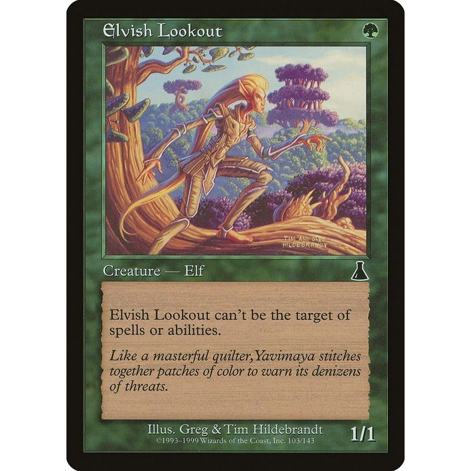 Image for Elvish Lookout (103) (UDS) - Magic: The Gathering
