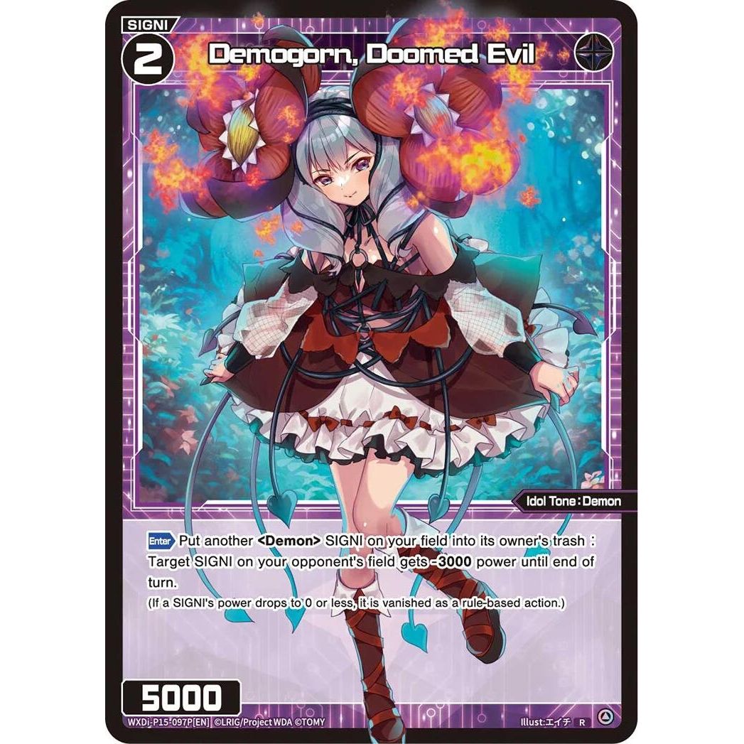 Image for Demogorn, Doomed Evil (Parallel) (WXDi-P15-097P[EN]) (WXDi-P15) - WIXOSS