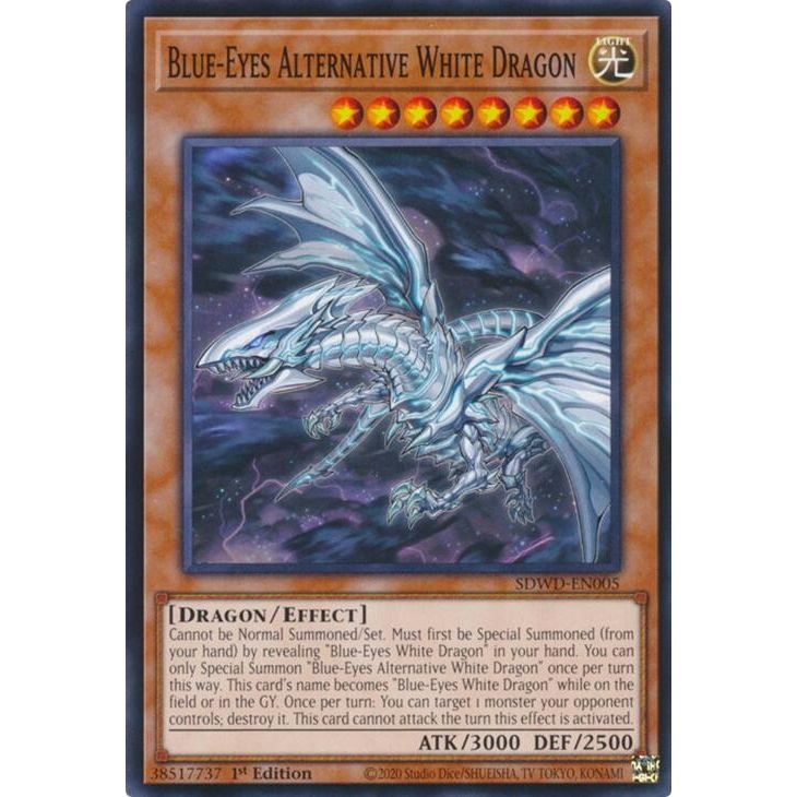 Image for Blue-Eyes Alternative White Dragon (SDWD-EN005) (SDWD) - YuGiOh