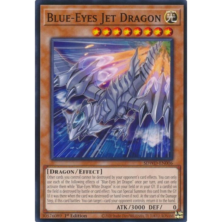 Image for Blue-Eyes Jet Dragon (SDWD-EN006) (SDWD) - YuGiOh