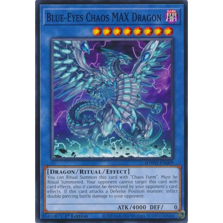Image for Blue-Eyes Chaos MAX Dragon (SDWD-EN009) (SDWD) - YuGiOh