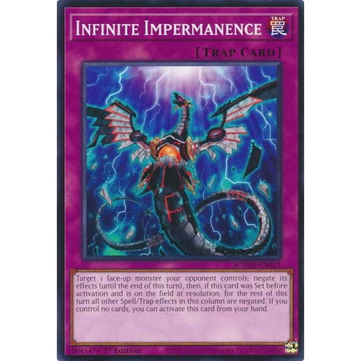 Image for Infinite Impermanence (SDWD-EN031) (SDWD) - YuGiOh