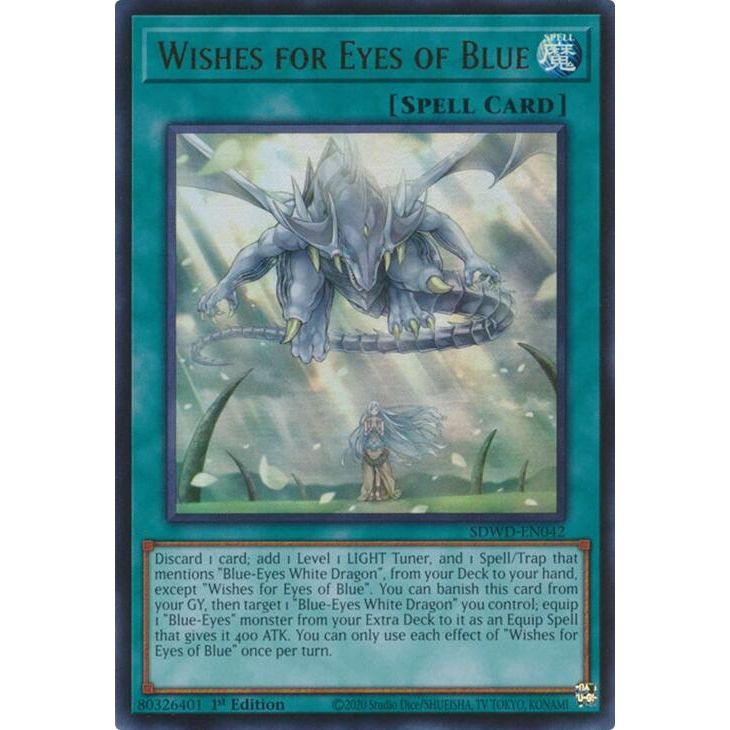 Image for Wishes for Eyes of Blue (SDWD-EN042) (SDWD) - YuGiOh