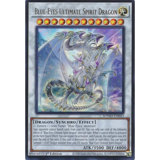 Image for Blue-Eyes Ultimate Spirit Dragon (SDWD-EN043) (SDWD) - YuGiOh