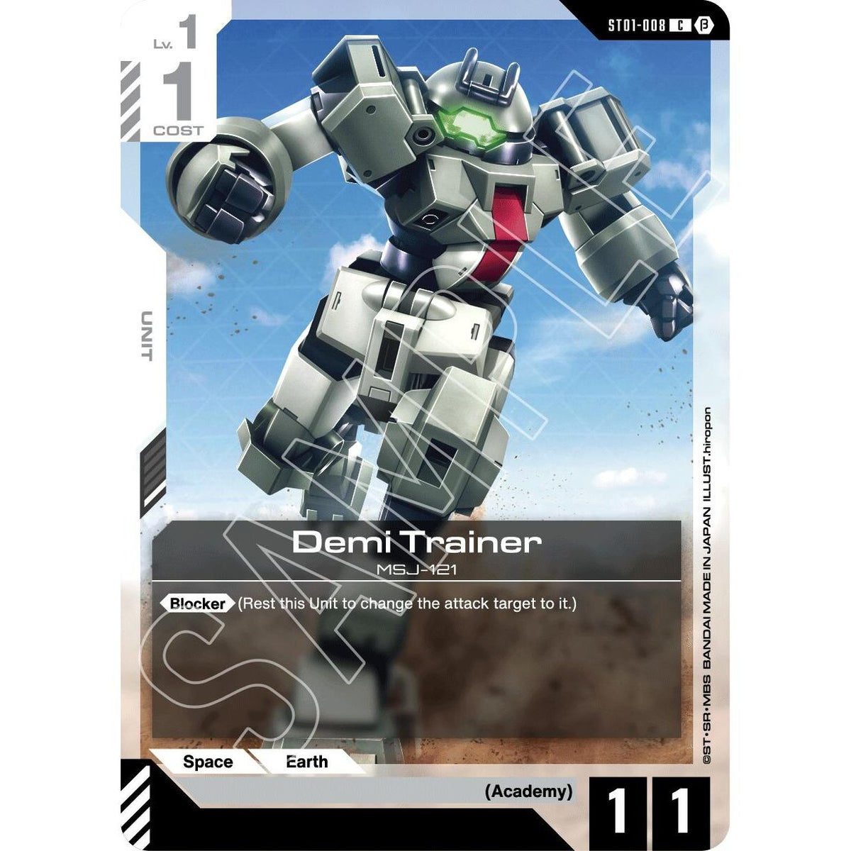 Image for Demi Trainer (ST01-008) (GD01_b) - Gundam Card Game