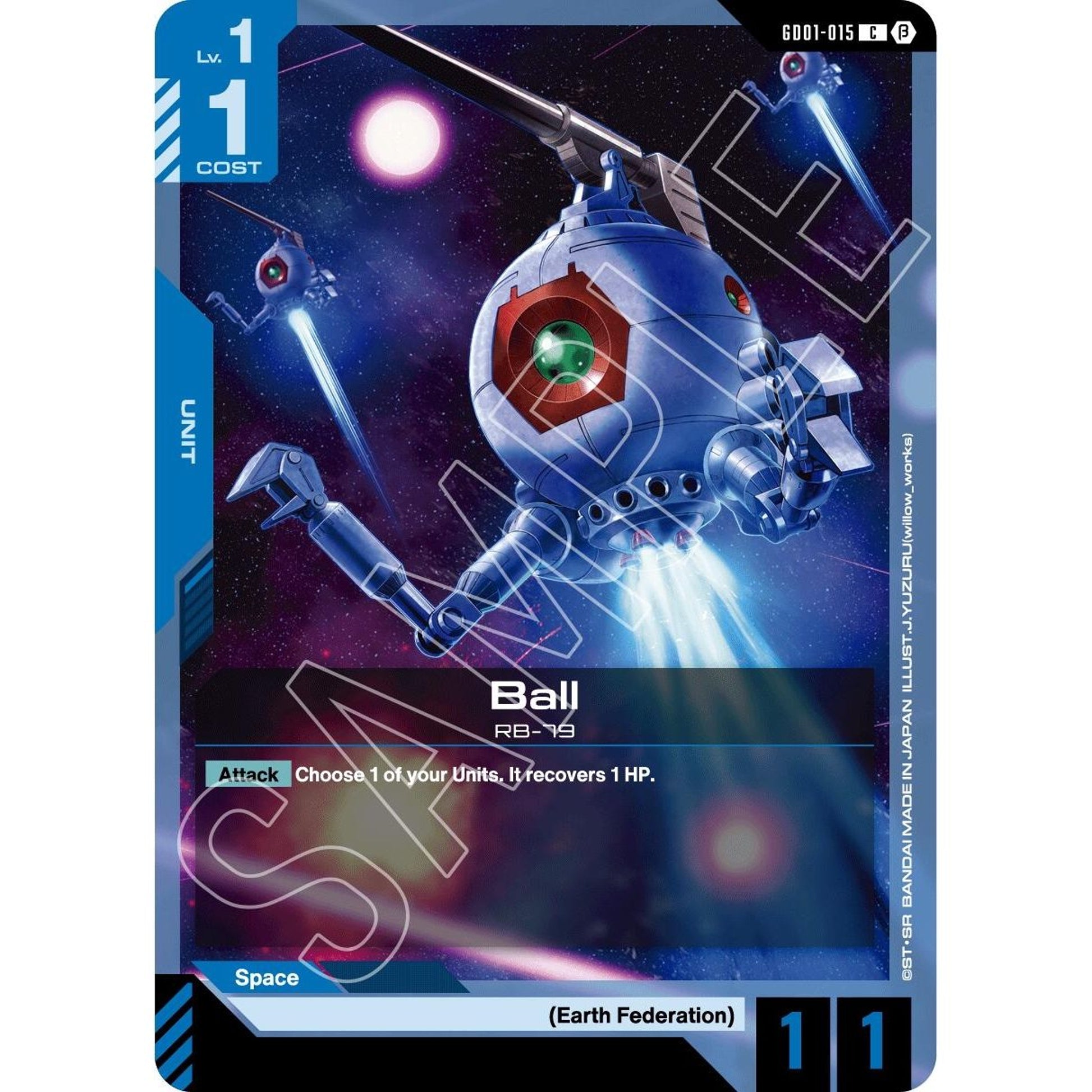 Image for Ball (GD01-015) (GD01_b) - Gundam Card Game