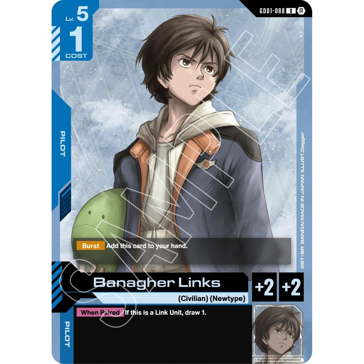 Image for Banagher Links (GD01-088) (GD01_b) - Gundam Card Game