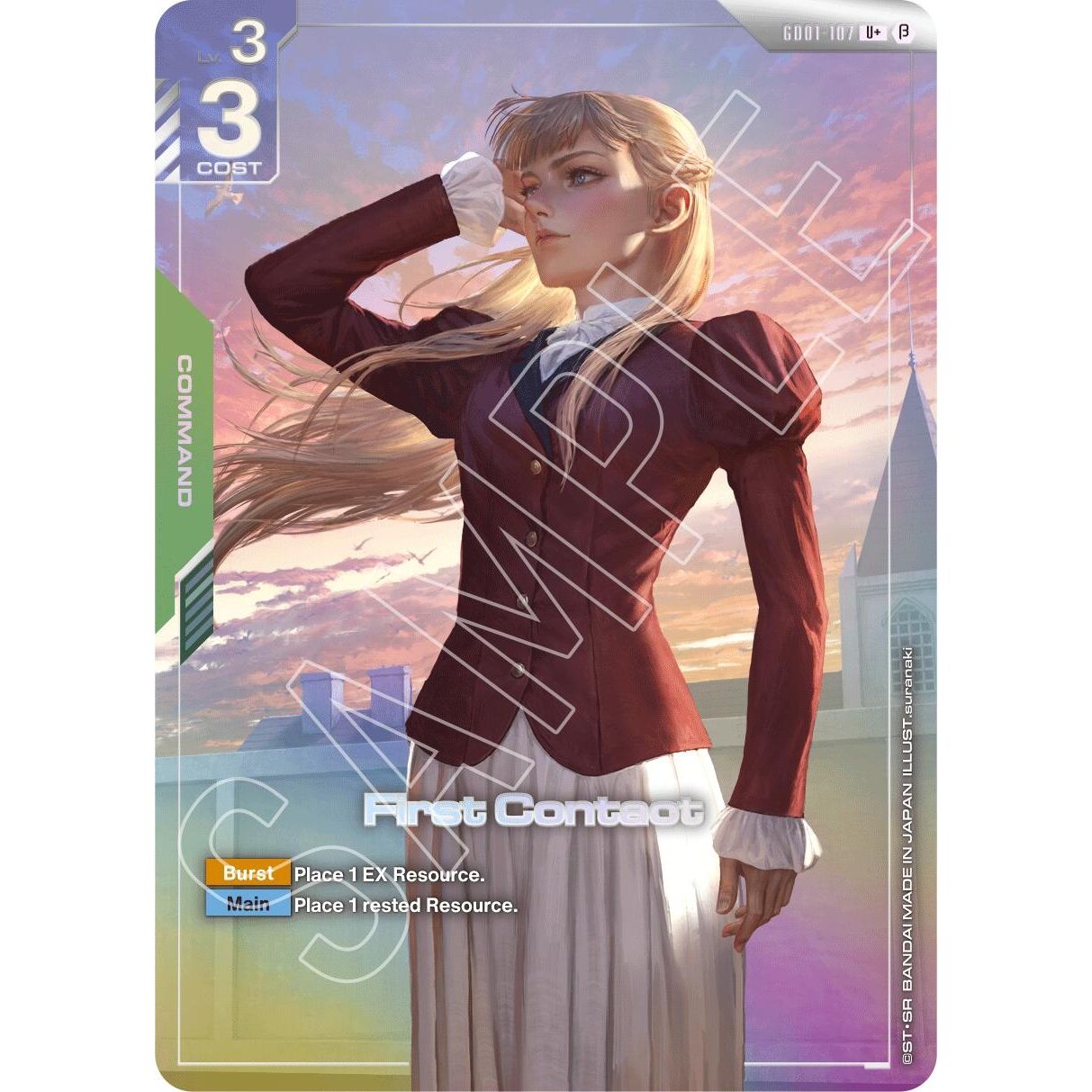 Image for First Contact (U+) (GD01-107) (GD01_b) - Gundam Card Game
