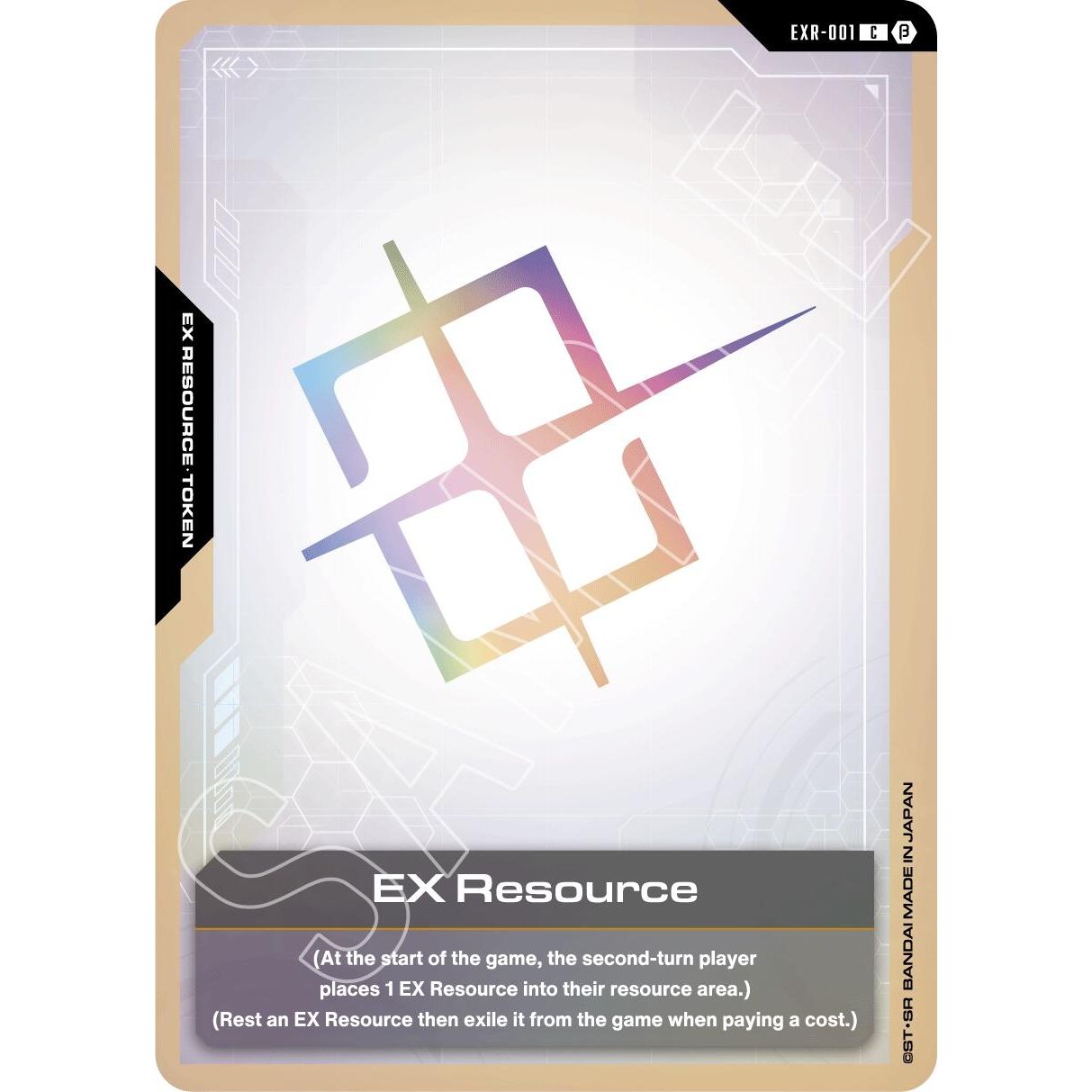 Image for EX Resource (EXR-001) (GD01_b) - Gundam Card Game