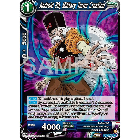 Image for Android 20, Military Terror Creation (BT27-033) (BT27) - Dragon Ball Super: Masters