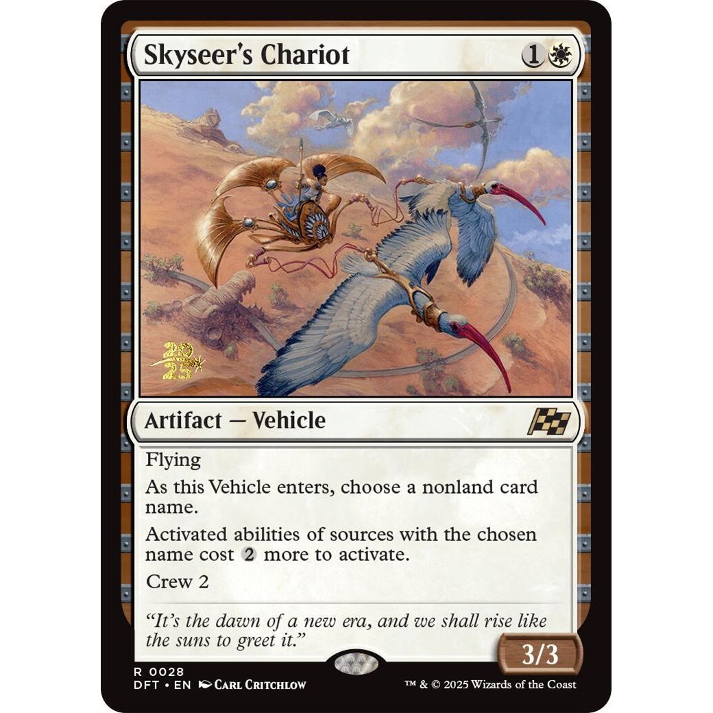 Image for Skyseer's Chariot (28) (PRE) - Magic: The Gathering