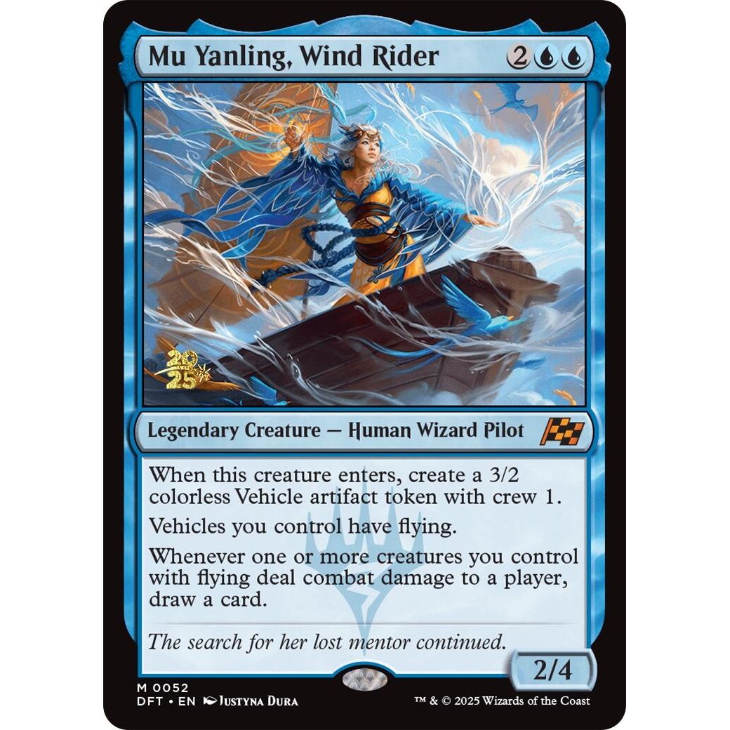 Image for Mu Yanling, Wind Rider (52) (PRE) - Magic: The Gathering