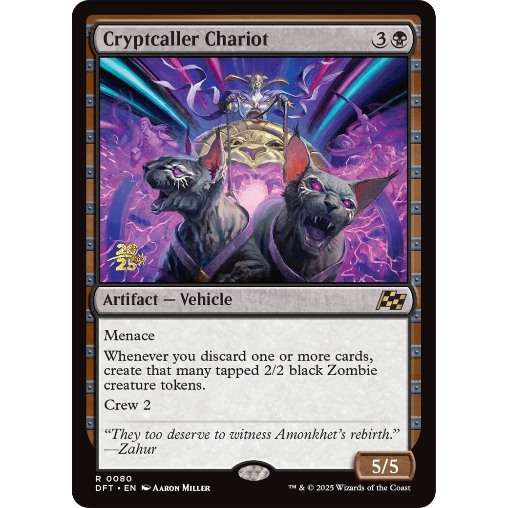 Image for Cryptcaller Chariot (80) (PRE) - Magic: The Gathering