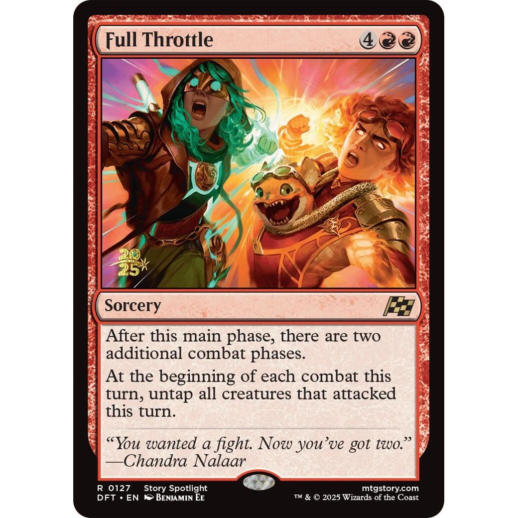 Image for Full Throttle (127) (PRE) - Magic: The Gathering