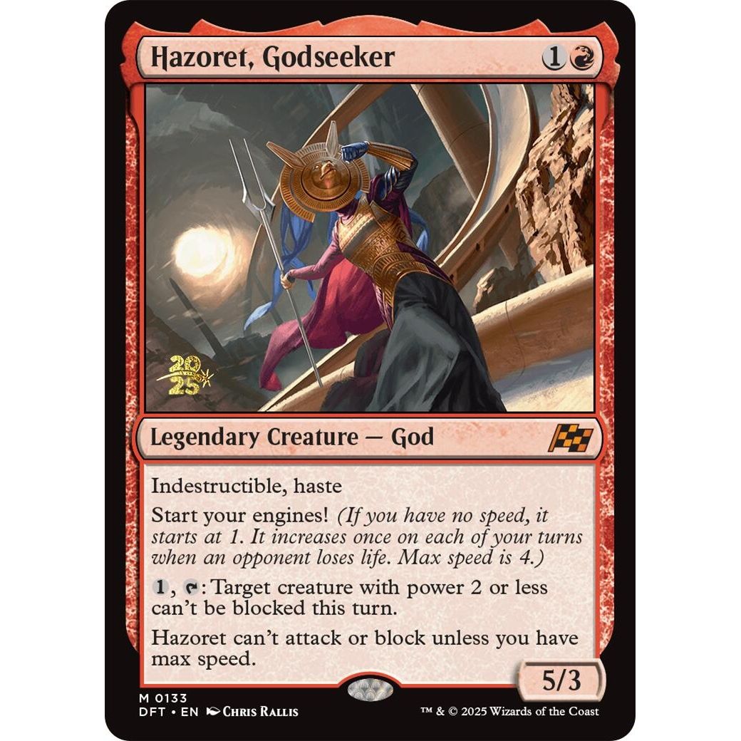 Image for Hazoret, Godseeker (133) (PRE) - Magic: The Gathering