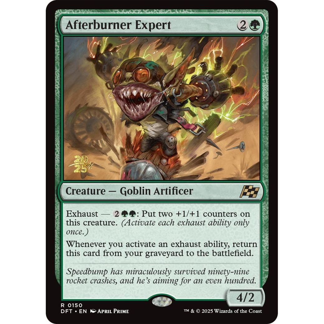 Image for Afterburner Expert (150) (PRE) - Magic: The Gathering
