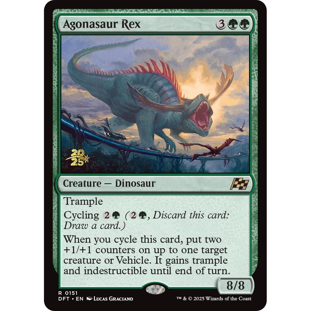 Image for Agonasaur Rex (151) (PRE) - Magic: The Gathering