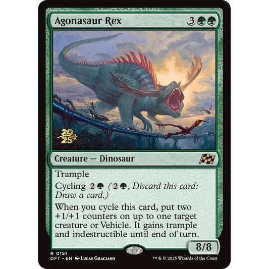 Image for Agonasaur Rex (151) (PRE) - Magic: The Gathering
