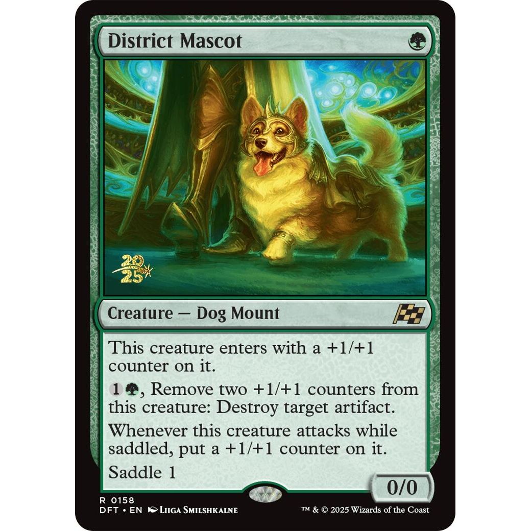Image for District Mascot (158) (PRE) - Magic: The Gathering