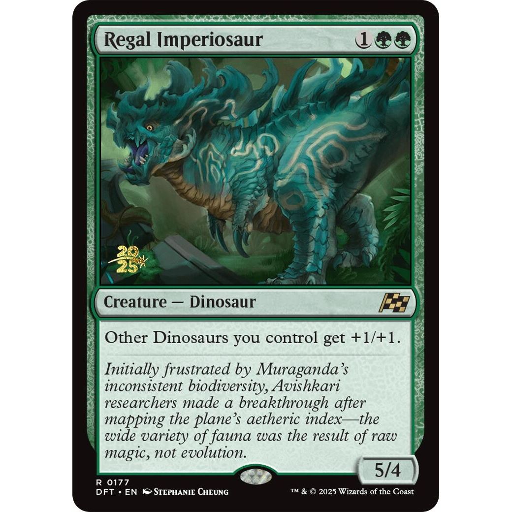 Image for Regal Imperiosaur (177) (PRE) - Magic: The Gathering