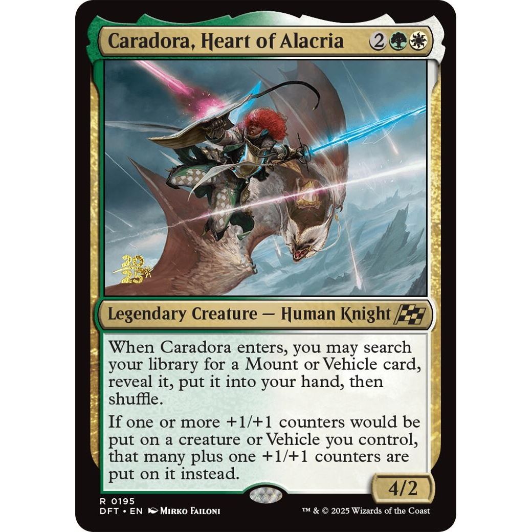 Image for Caradora, Heart of Alacria (195) (PRE) - Magic: The Gathering