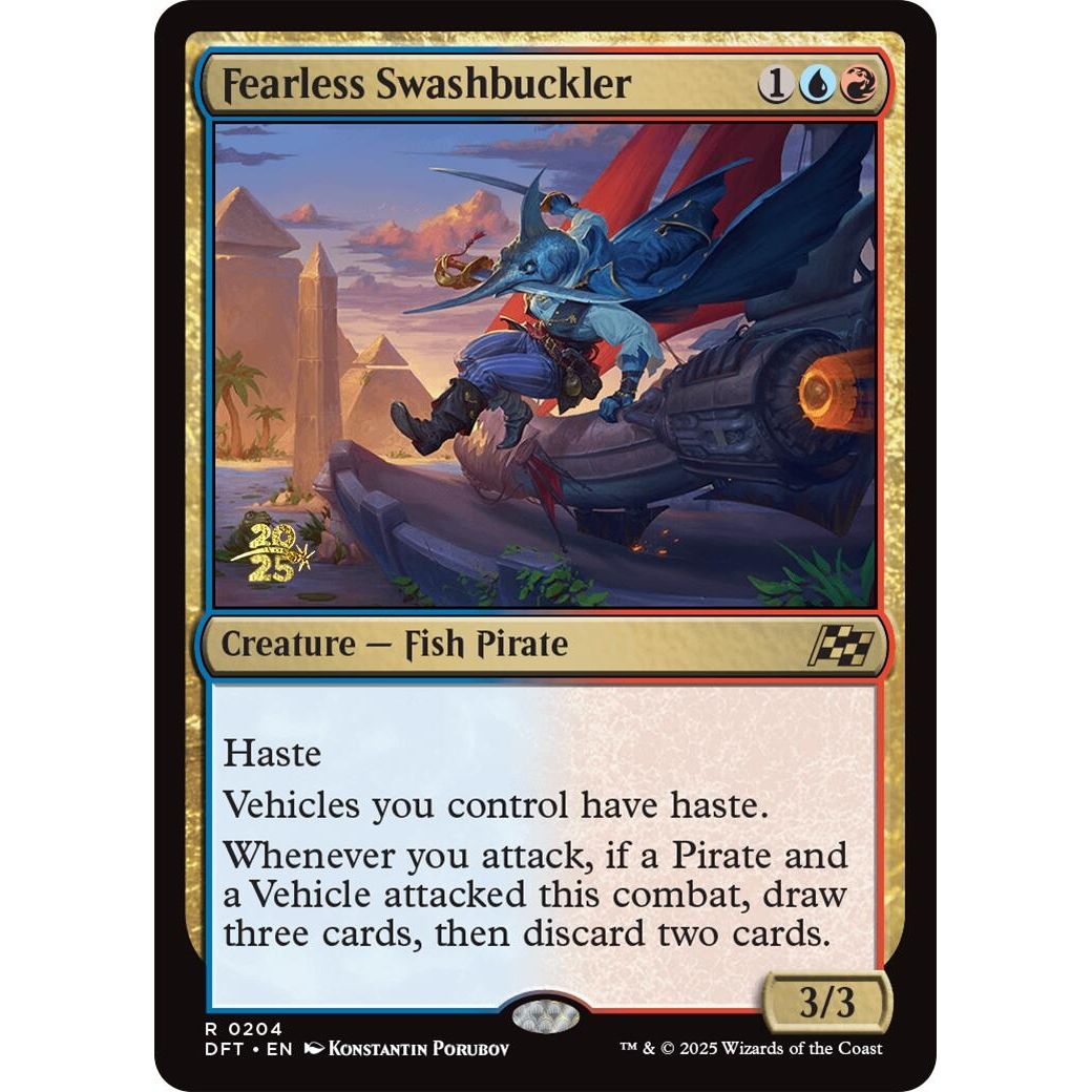 Image for Fearless Swashbuckler (204) (PRE) - Magic: The Gathering
