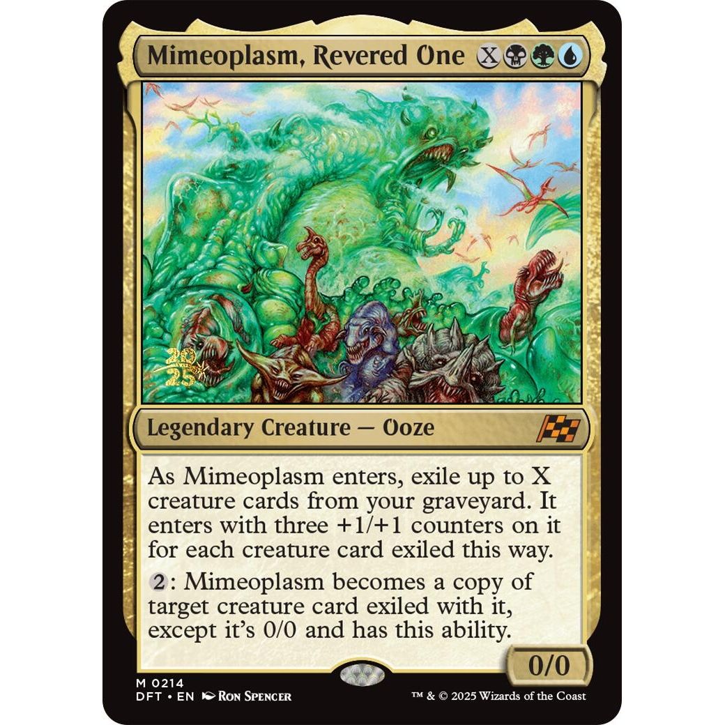 Image for Mimeoplasm, Revered One (214) (PRE) - Magic: The Gathering