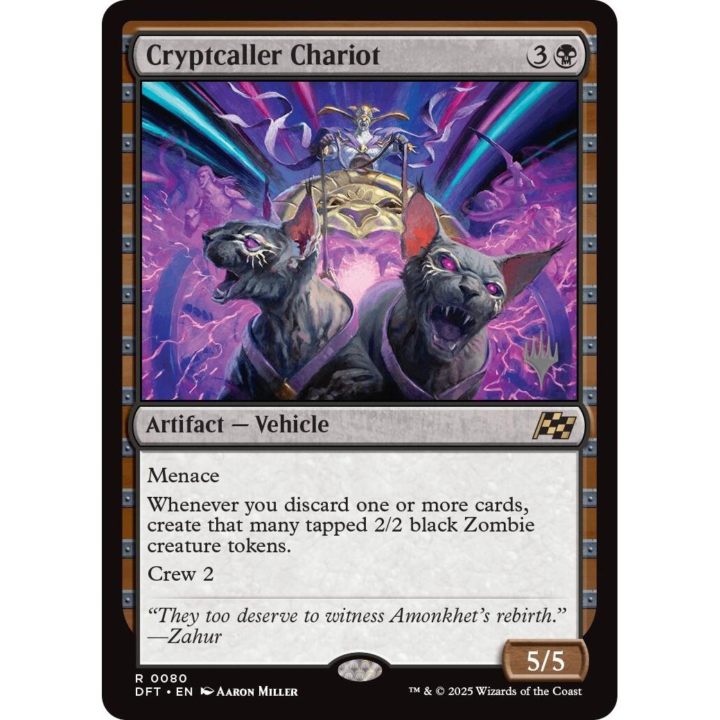 Image for Cryptcaller Chariot (80) (PPDFT) - Magic: The Gathering