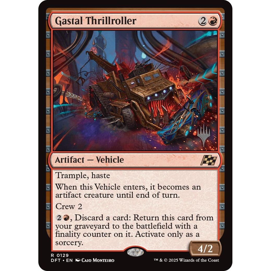 Image for Gastal Thrillroller (129) (PPDFT) - Magic: The Gathering