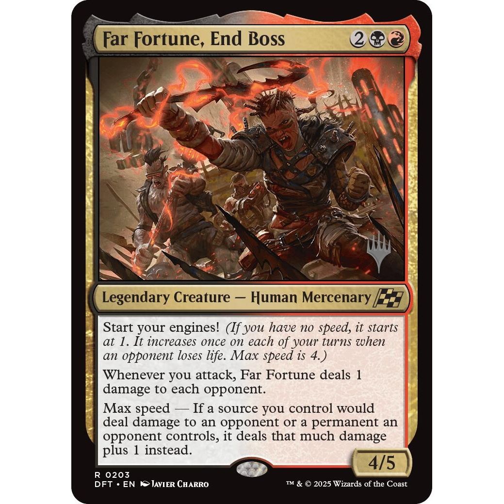 Image for Far Fortune, End Boss (203) (PPDFT) - Magic: The Gathering