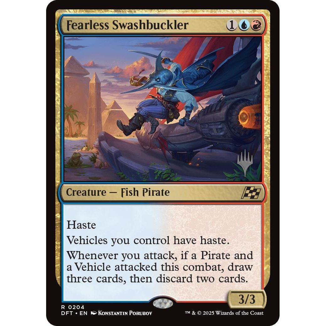 Image for Fearless Swashbuckler (204) (PPDFT) - Magic: The Gathering