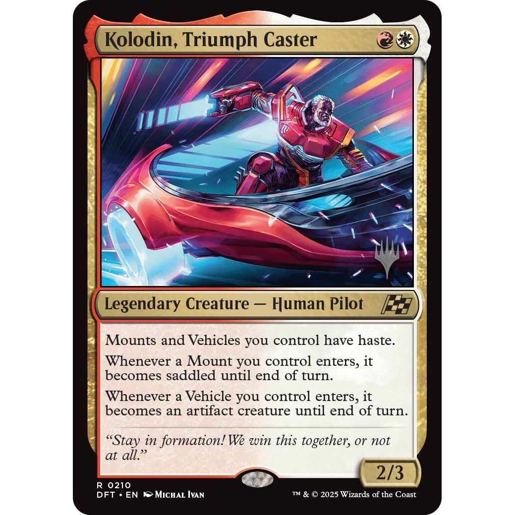 Image for Kolodin, Triumph Caster (210) (PPDFT) - Magic: The Gathering