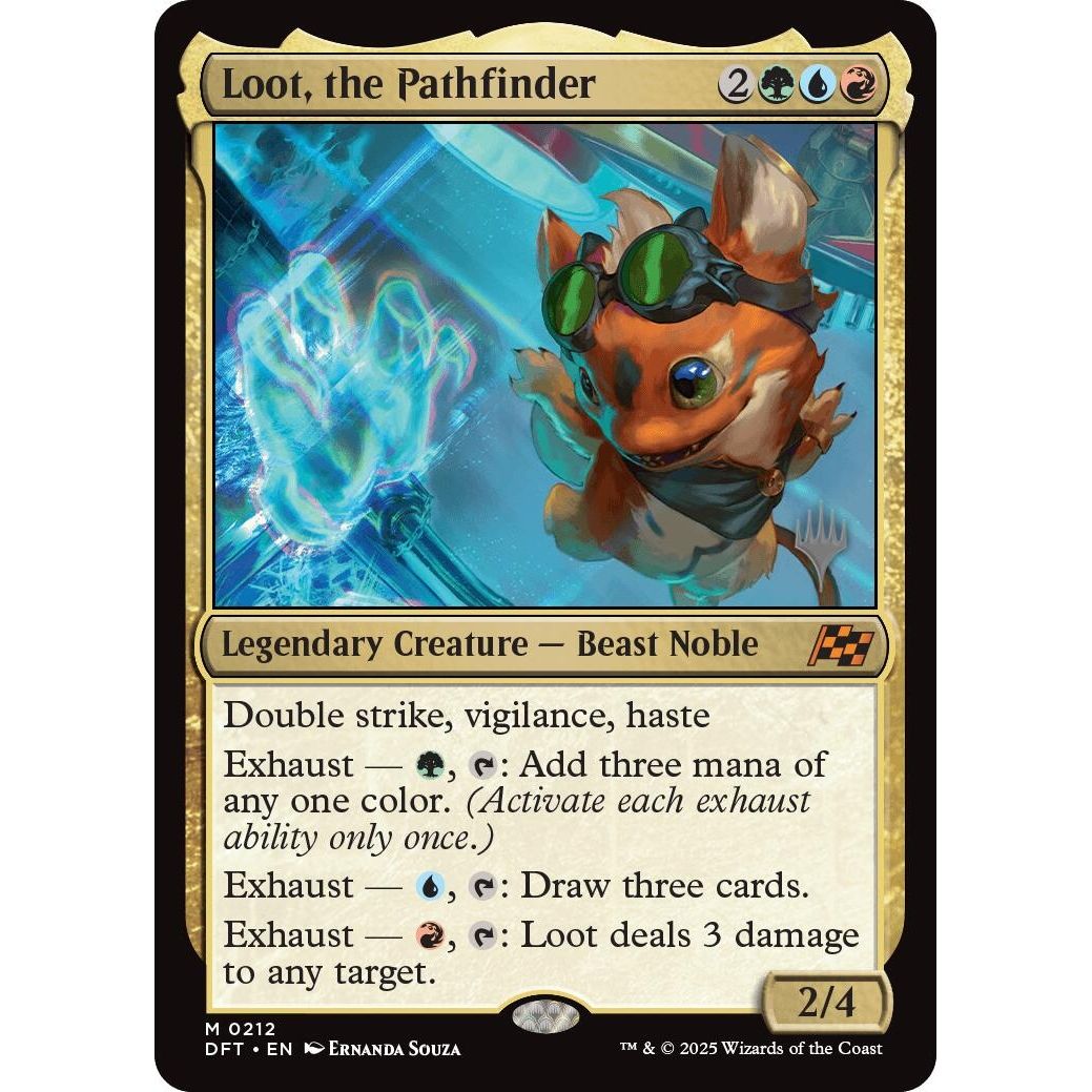 Image for Loot, the Pathfinder (212) (PPDFT) - Magic: The Gathering