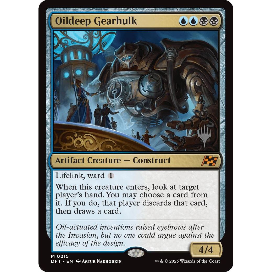 Image for Oildeep Gearhulk (215) (PPDFT) - Magic: The Gathering
