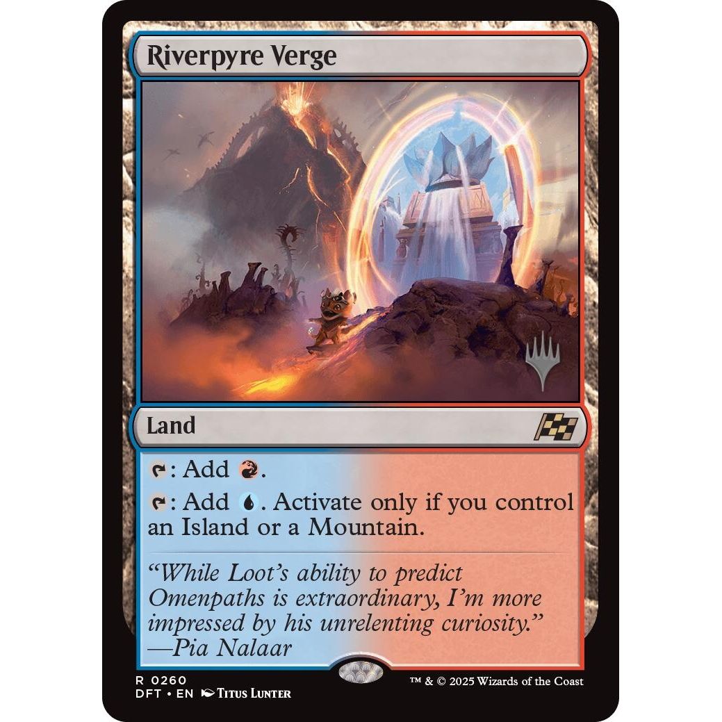 Image for Riverpyre Verge (260) (PPDFT) - Magic: The Gathering