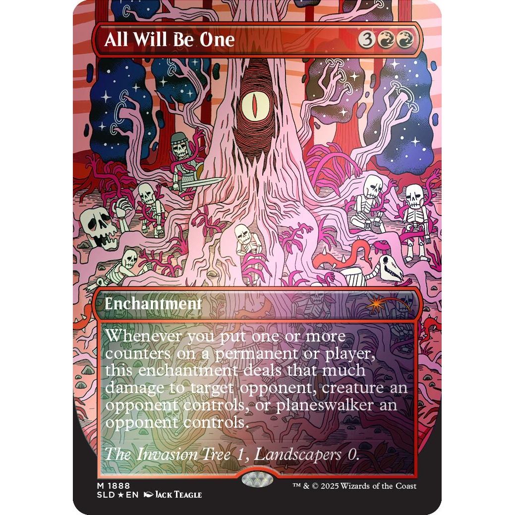 Image for All Will Be One (Rainbow Foil) (1888) (SLD) - Magic: The Gathering