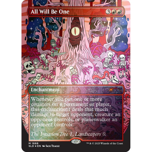 Image for All Will Be One (Rainbow Foil) (1888) (SLD) - Magic: The Gathering