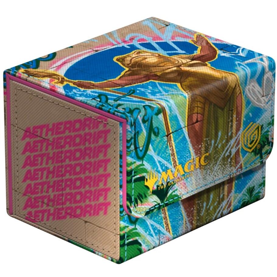 Image for Magic: The Gathering Aetherdrift Sidewinder 100+ Xenoskin Deck Box - Sab-Sunen, Luxa Embodied - Deck Boxes