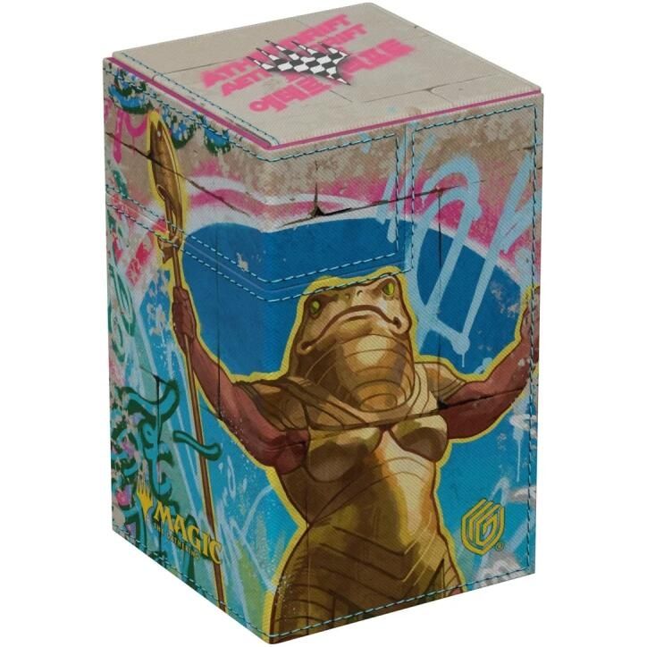 Image for Magic: The Gathering Aetherdrift Flip 'n' Tray Deck Case XenoSkin - Sab-Sunen, Luxa Embodied (Holds 100+) - Deck Boxes